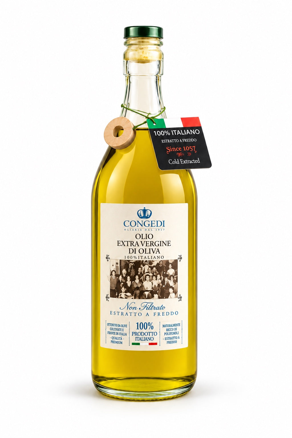 Congedi Olio Extra Vergine d’oliva Non Filtrato 1 L
