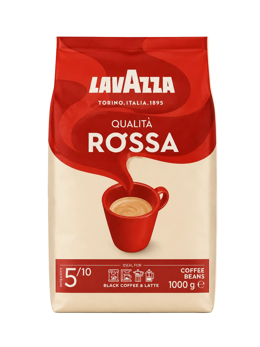 Lavazza Qualità Rossa – Kaffebönor 1 kg
