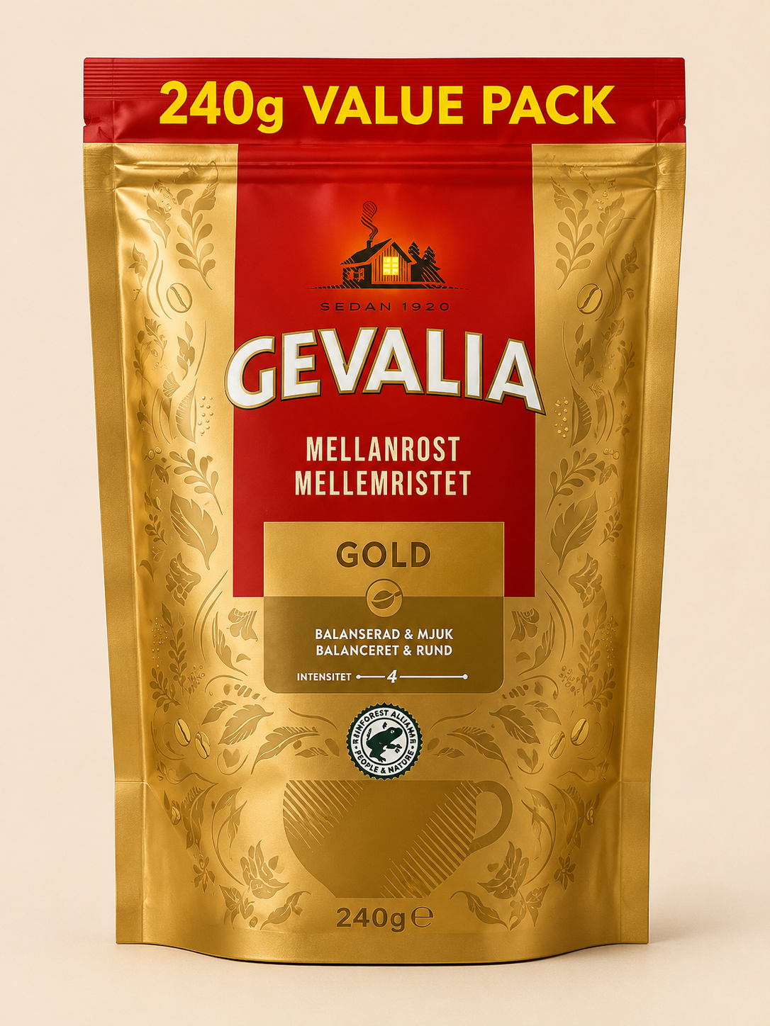 Gevalia Gold Mellanrost 240 g